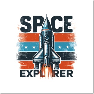 Space Explorer Posters and Art